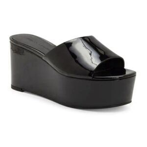 NWOB Rebecca‎ Minkoff Jeanee Platform Slide, Sz 8, $215